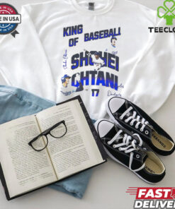 Shohei Ohtani king of baseball #17 Dodgers MVP shirt
