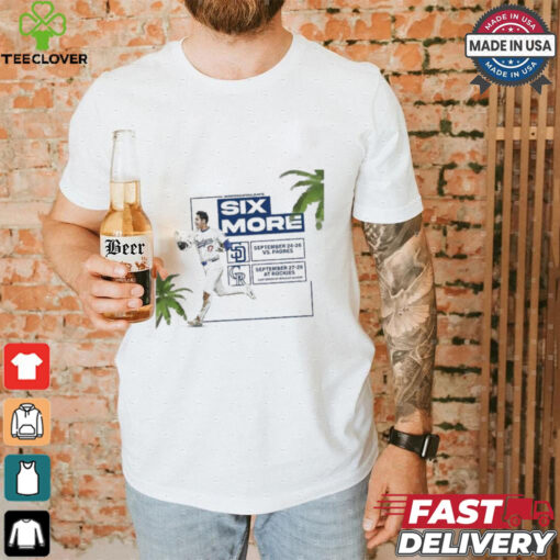 Shohei Ohtani running Dodgers tailgate six more shirt