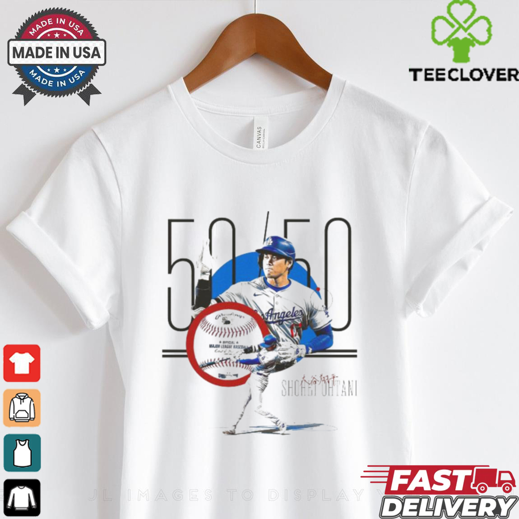 Shohei Ohtani star’s 50th home run ball from Los Angeles Dodgers MLB sets another record t shirt Shohei Ohtani star’s 50th home run ball from Los Angeles Dodgers MLB sets another record t shirt