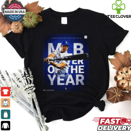 Shohei Ohtano MLB Player of the year shirt