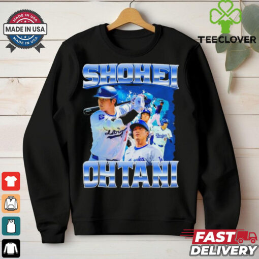 Shohei ohtani los angeles dodger baseball baseball vintage graphic hoodie, sweater, longsleeve, shirt v-neck, t-shirt