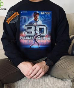 Shohei ohtani reaches the 30 home run mark for the 4th straight season shirt