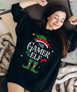 Shop Christmas Gamer Elf Matching Family Group The Gamer Elf T Shirts