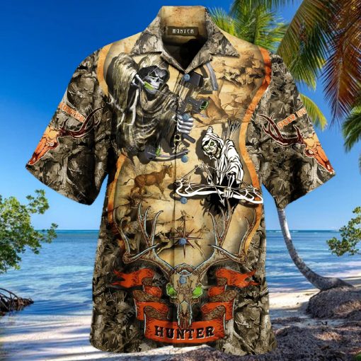 Shop From 1000 Unique Deer Hunting Skull Hawaiian tShirt