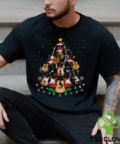 Shop Funny Christmas Guitar Player Gifts Xmas Tree T Shirts Sweathoodie, sweater, longsleeve, shirt v-neck, t-shirt