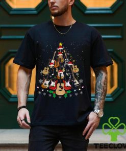 Shop Funny Christmas Guitar Player Gifts Xmas Tree T Shirts Sweathoodie, sweater, longsleeve, shirt v-neck, t-shirt