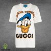 Gucci Donald Duck Print Cotton T- Shirt