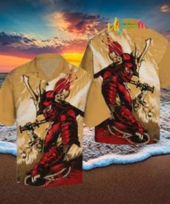 Shop the UFamily Gift Lucky Samurai Red Hawaiian Shirt