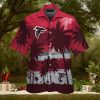 Atlanta Falcons Short Sleeve Button Up Shirt Hawaiian Tropical