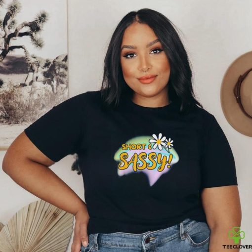 Short sassy humor daisy shirt