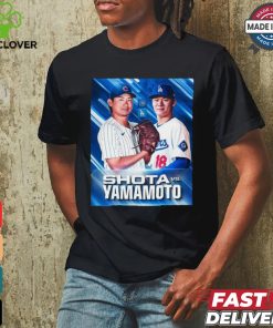 Shota Imanaga vs. Yoshinobu Yamamoto head to head for the first time as Major Leaguers shirt