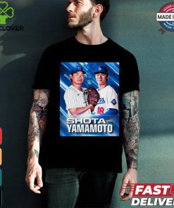 Shota Imanaga vs. Yoshinobu Yamamoto head to head for the first time as Major Leaguers shirt 1 Shota Imanaga vs. Yoshinobu Yamamoto head to head for the first time as Major Leaguers shirt
