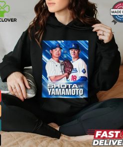 Shota Imanaga vs. Yoshinobu Yamamoto head to head for the first time as Major Leaguers shirt 3 Shota Imanaga vs. Yoshinobu Yamamoto head to head for the first time as Major Leaguers shirt