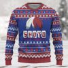 Sonic Super Mario Nintendo Gift Fan Ugly Xmas Wool Knitted Sweater