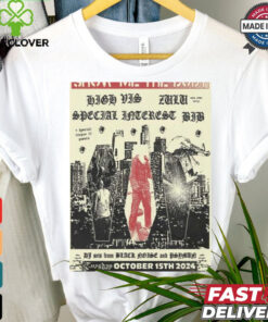 Show me the body at the belasco in los angeles on october 15 2024 shirt