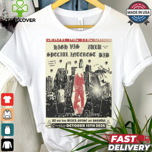 Show me the body at the belasco in los angeles on october 15 2024 shirt