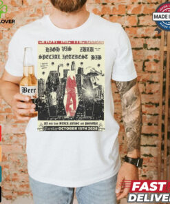 Show me the body at the belasco in los angeles on october 15 2024 shirt