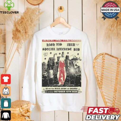 Show me the body at the belasco in los angeles on october 15 2024 shirt