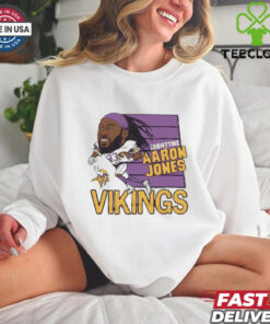 Showtyme Aaron Jones Minnesota Vikings caricature shirt 1 Showtyme Aaron Jones Minnesota Vikings caricature shirt