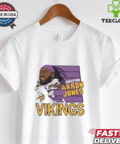 Showtyme Aaron Jones Minnesota Vikings caricature shirt 3 Showtyme Aaron Jones Minnesota Vikings caricature shirt