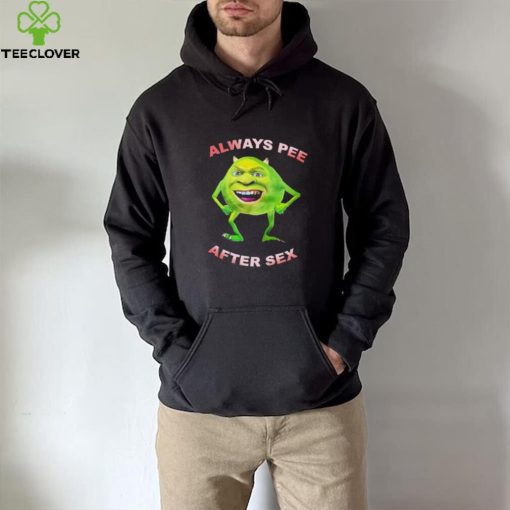 Shrek Wazowski always pee after sex art hoodie, sweater, longsleeve, shirt v-neck, t-shirt