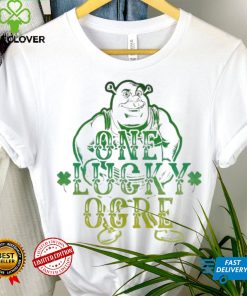 Shrek one lucky ogre clover St. Patrick’s Day graphic hoodie, sweater, longsleeve, shirt v-neck, t-shirt