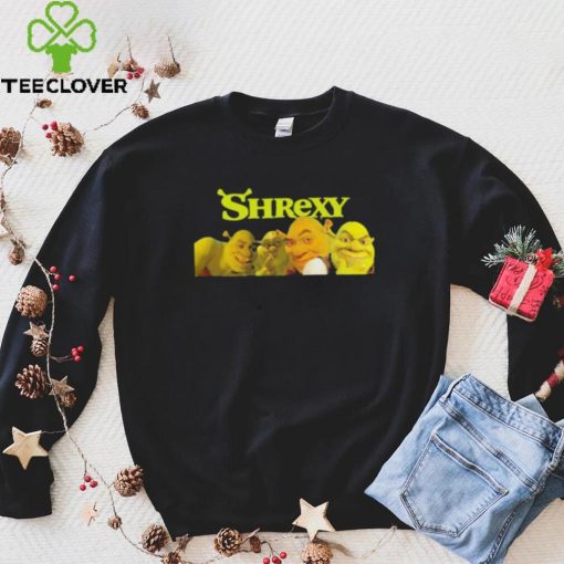 Shrexy Green Design Shrek Shirt