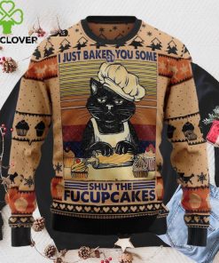 Shut The Fucupcakes Christmas, Ugly Christmas Sweater Sweatshirt