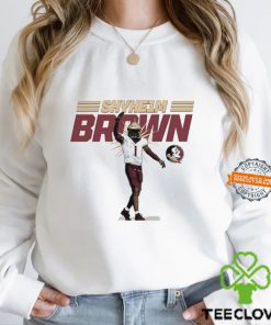 Shyheim Brown FSU Florida State Seminoles individual caricature hoodie, sweater, longsleeve, shirt v-neck, t-shirt