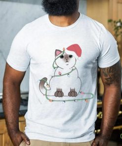 Siamese Cat Christmas Lights Shirt