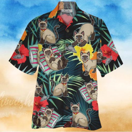 Siamese Cat Colorful Unique Design Unisex Hawaiian Shirt For Men And Women Dhc17062271