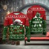 Mardi Gras Striped Seamless Christmas Unisex Ugly Sweater