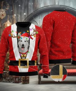Siberian Husky Christmas Ugly 3D Sweater Gift For Men And Women