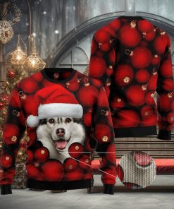 Siberian Husky Christmas Ugly 3D Sweater hQe Gift For Men And Women