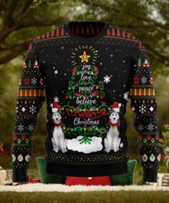 Siberian Husky Christmas Ugly Sweater