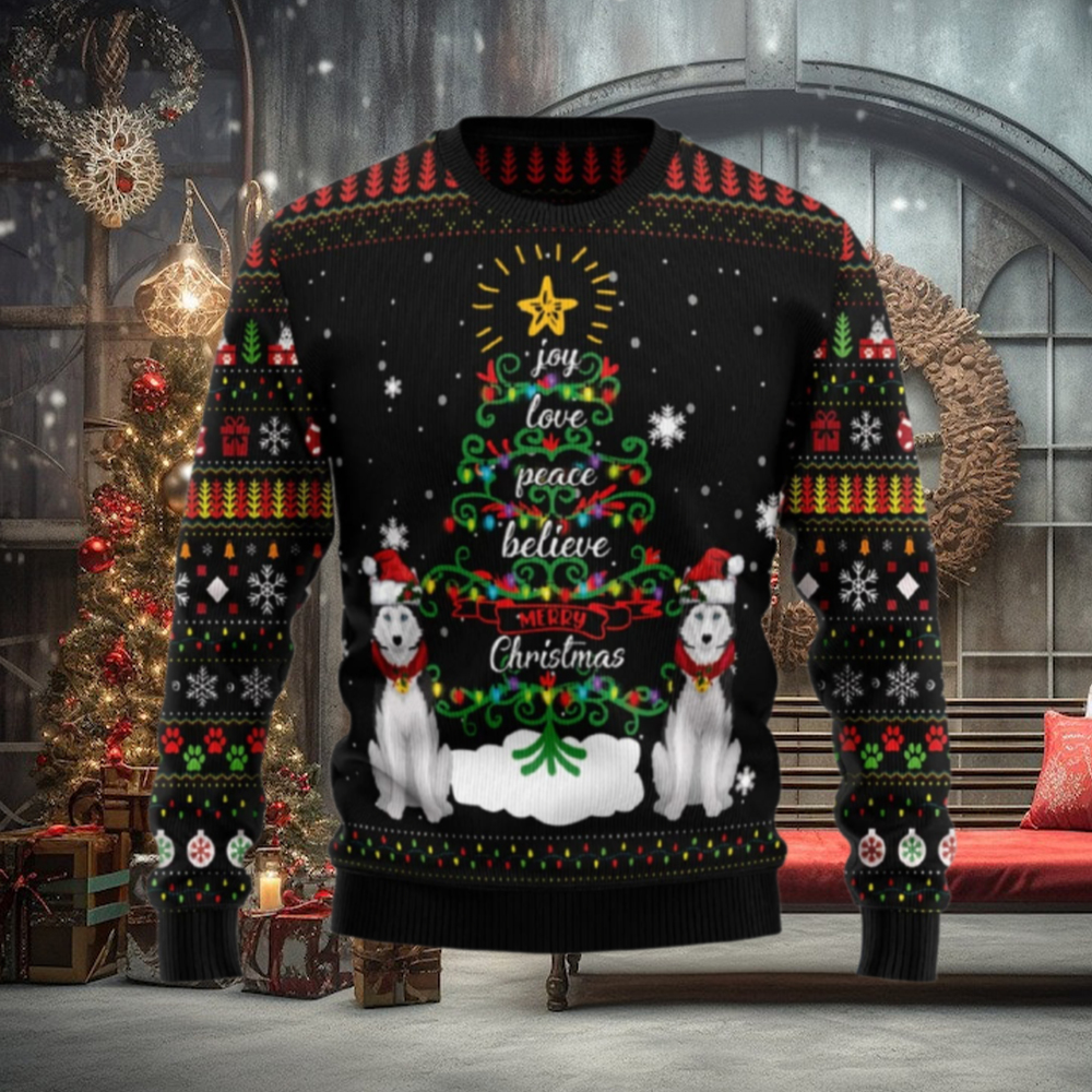 Siberian Husky Christmas Ugly Sweater Siberian Husky Christmas Ugly Sweater