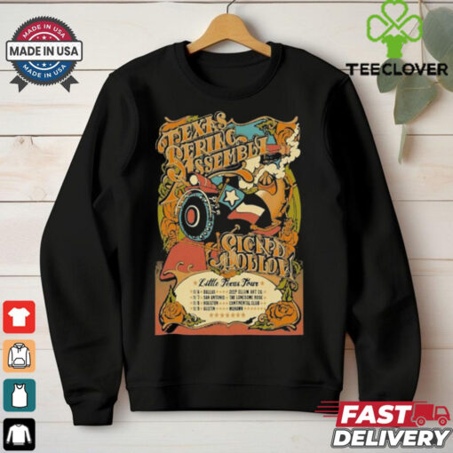 Sicard Hollow & Texas String Assembly Little Texas 2024 Tour T Shirts