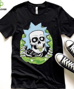 Sience Portal Rick Skeleton Halloween Rick And Morty Unisex Sweathoodie, sweater, longsleeve, shirt v-neck, t-shirt
