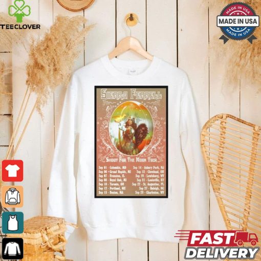 Sierra Ferrell Shoot For The Moon Tour 2024 Limited Edition Poster T Shirt