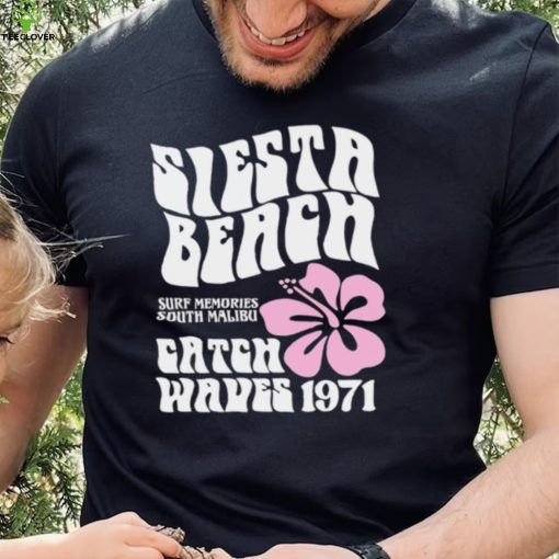 Siesta beach floral 1971 shirt
