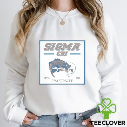 Sigma Chi Fraternity Since 1855 Angler Fish T hoodie, sweater, longsleeve, shirt v-neck, t-shirt