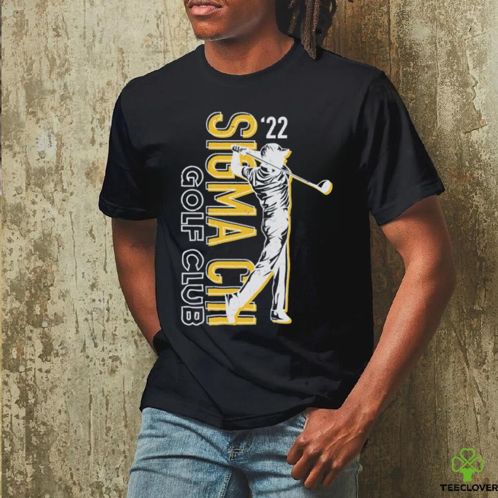 Sigma Chi Golf Club T shirt Sigma Chi Golf Club T shirt