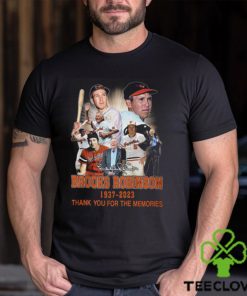 Signature Brooks Robinson 1937 – 2023 Thank You For The Memories T Shirt