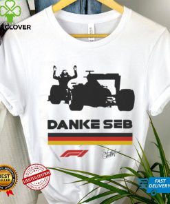 Signature Of Danke Seb Sebastian Vettel Essential Design Shirt