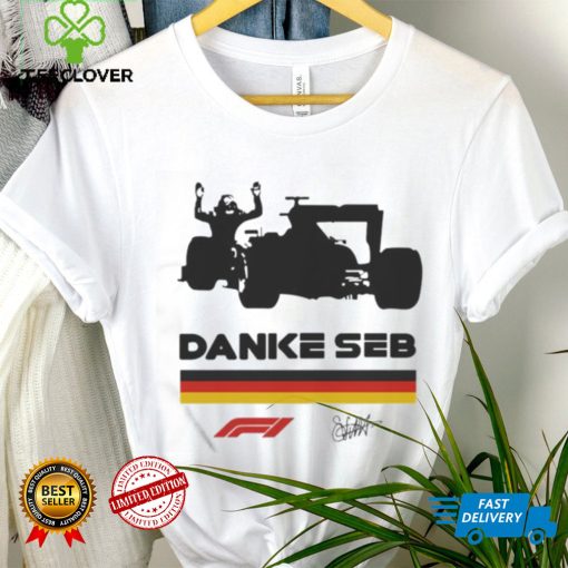 Signature Of Danke Seb Sebastian Vettel Essential Design Shirt