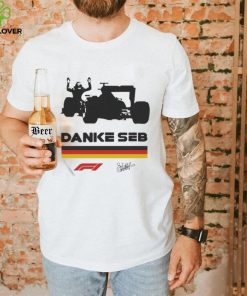 Signature Of Danke Seb Sebastian Vettel Essential Design Shirt