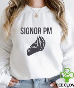 Signor Pm Hand Gesture shirt