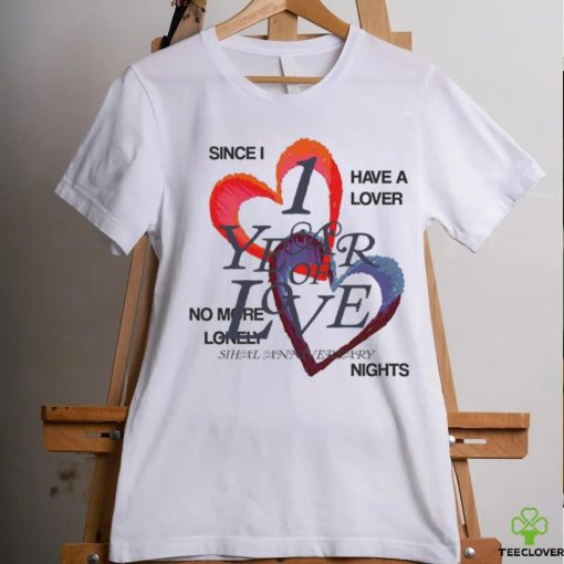 Sihal Hearts Anniversary 1 Year Love Shirt