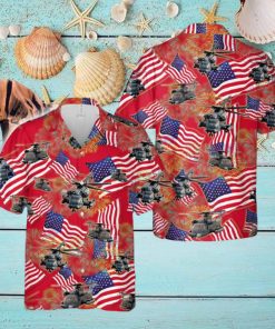 Sikorsky MH 53 Pave Low 4th July Hawaiian Shirt