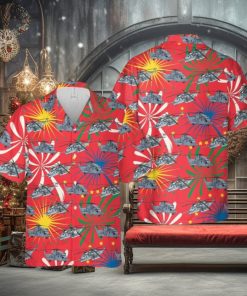 Sikorsky MH 53 Pave Low Summer Beach Gift 3D Hawaiian Shirt